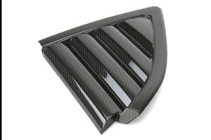 OLM LE Cubiertas para molduras de puertas y ventanas de fibra de carbono secas, 6 piezas (MK5 Supra)