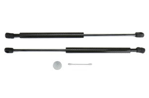 Puntales de portón trasero de fibra de carbono OLM, negros (MK5 Supra)