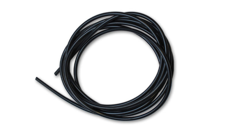 Vibrante manguera de aspiración de silicona de 3/16 pulg. (4,75 mm) de diámetro interior x 25 pies, color negro
