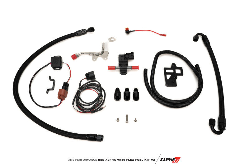 AMS Performance Red Alpha Flex Fuel Kit V2 (Infiniti Q50/Q60)