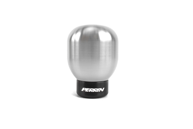 Perrin Manual Brushed Barrel 1.85in Stainless Steel Shift Knob (BRZ/GR86)