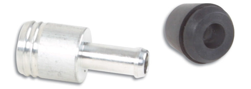 Vibrante conector para manguera de vacío de aluminio de 19 mm (3/4 pulg.) de diámetro exterior (incluye arandela de goma)