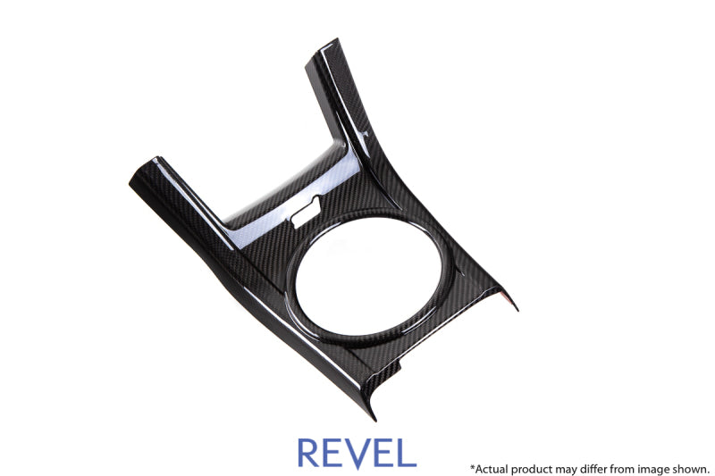 Cubierta del panel de cambios Revel GT Dry Carbon - 1 pieza (15+ WRX/STI)