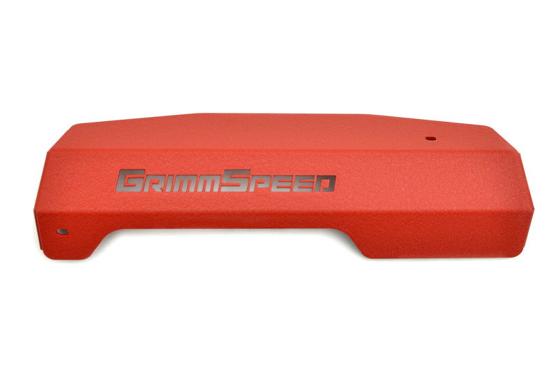 GrimmSpeed  Pully Cover - Red (2015+ WRX)