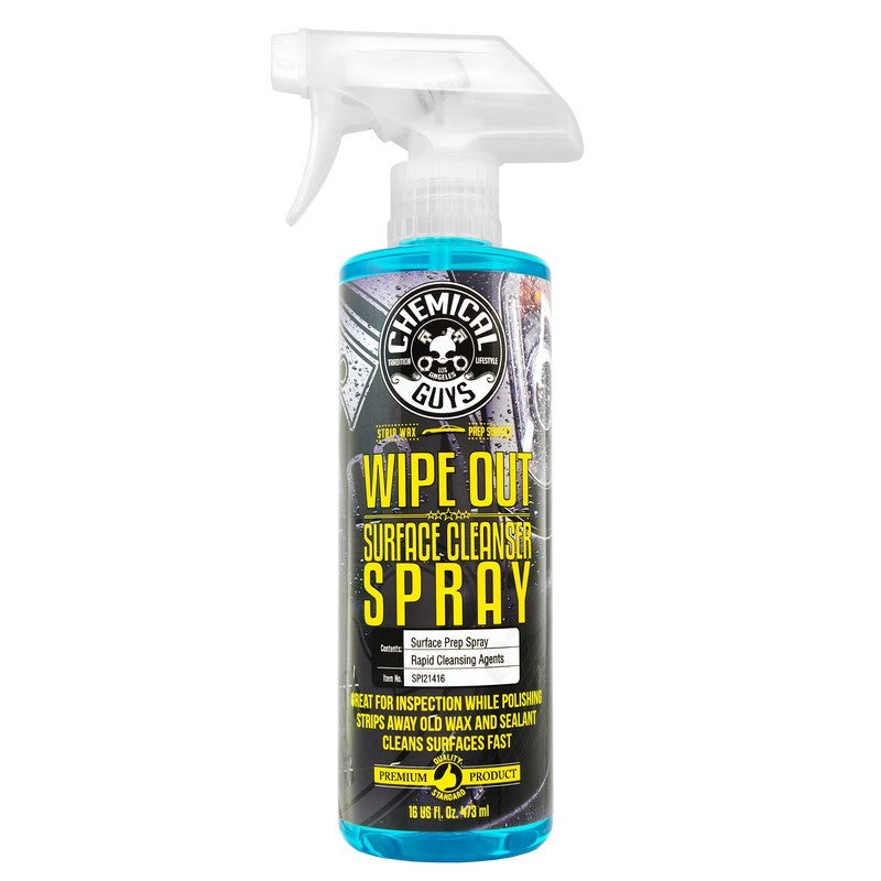 Spray limpiador de superficies Wipe Out de Chemical Guys, 16 oz (P6)