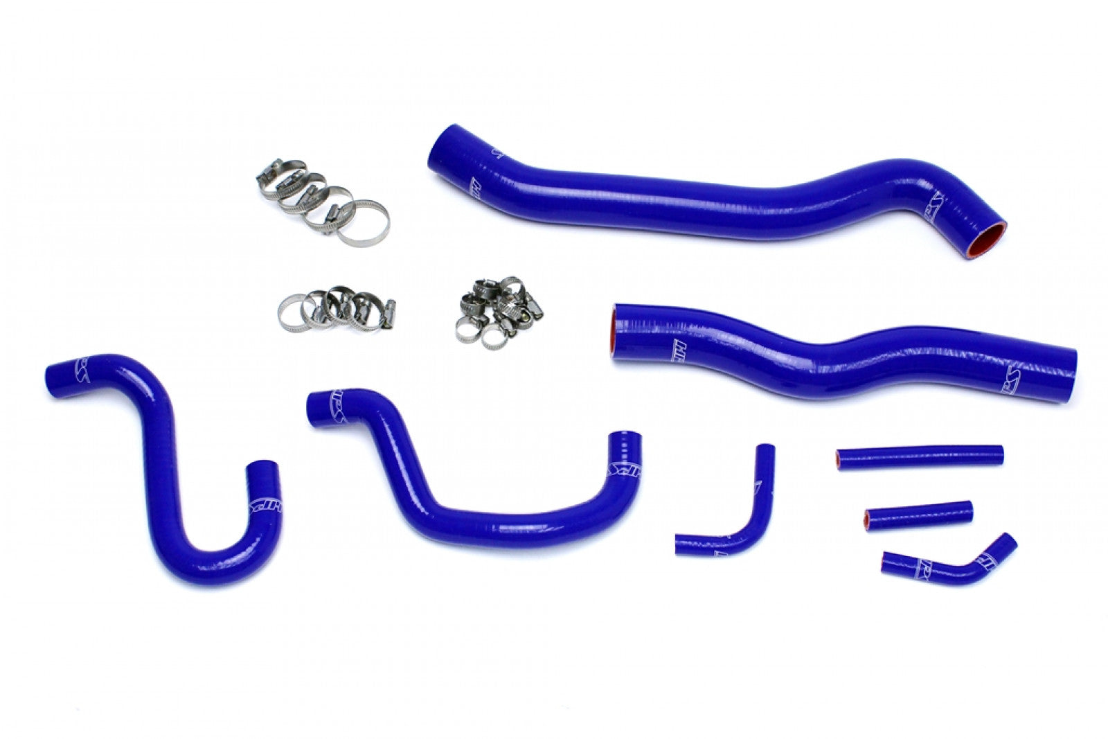 Kit de manguera de calentador de radiador de silicona azul reforzada HPS, refrigerante para Hyundai 12-16 Genesis Coupe 3.8L V6 con volante a la izquierda