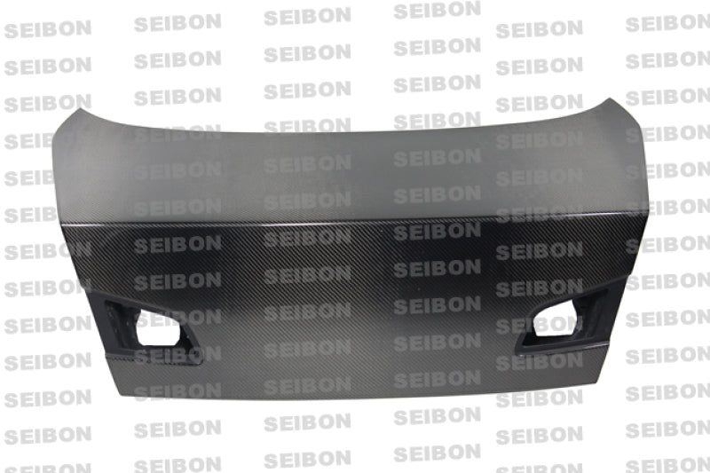 Tapa del maletero de fibra de carbono estilo OEM Seibon (Infiniti G35 Sedan)