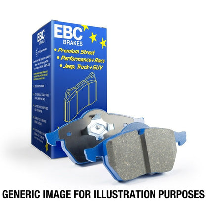 EBC Blue Stuff NDX Rear Brake Pads (Evo X) - EBC