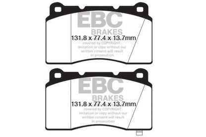 EBC Bluestuff Front Brake Pads (Genesis) - EBC