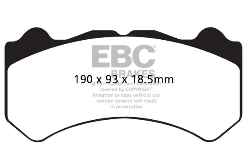 EBC Bluestuff Front Brake Pads (GT - R) - EBC