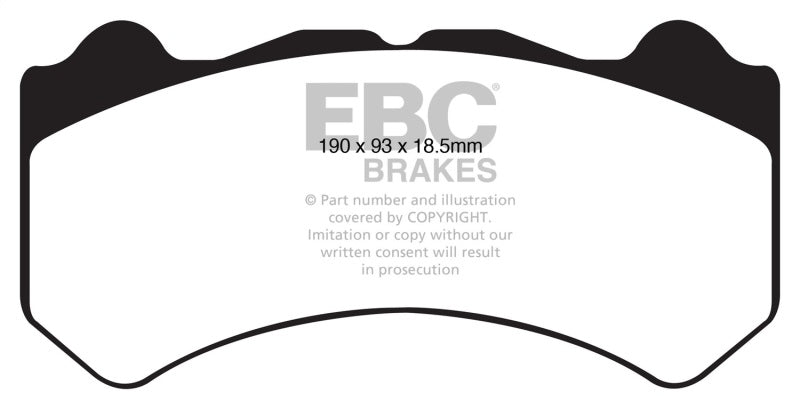 EBC Bluestuff Front Brake Pads (GT - R) - EBC