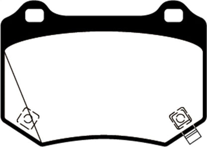 EBC Bluestuff Rear Brake Pads (18+ STi) - EBC