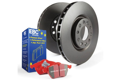 EBC Brakes Stage 12 Rear Brake Upgrade Kit (Evo X) - EBC