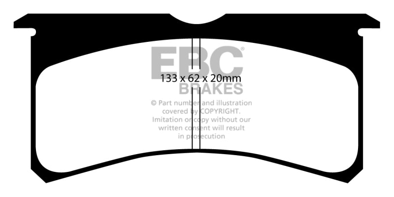 EBC Brakes Yellowstuff Performance Brake Pads (MK4 Supra) - EBC