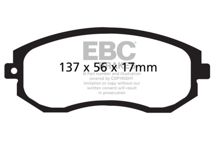 EBC Greenstuff Front Brake Pads (13 - 21 BRZ/FRS/86) - EBC