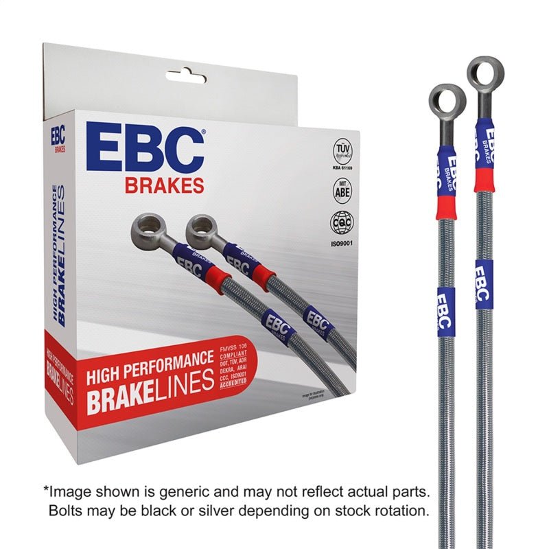 EBC Stainless Steel Brake Line Kit (03 - 05 Mazda 3) - EBC