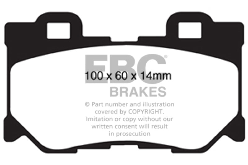 EBC Ultimax2 Rear Brake Pads (Infiniti Q50/G37) - EBC