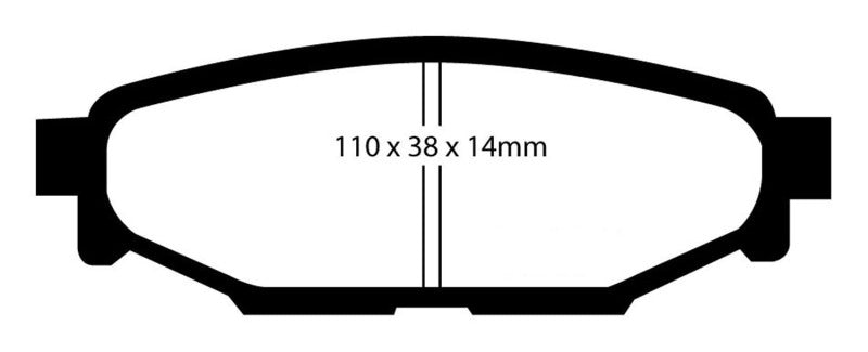 EBC Ultimax2 Rear Brake Pads (Multiple Applications) - EBC