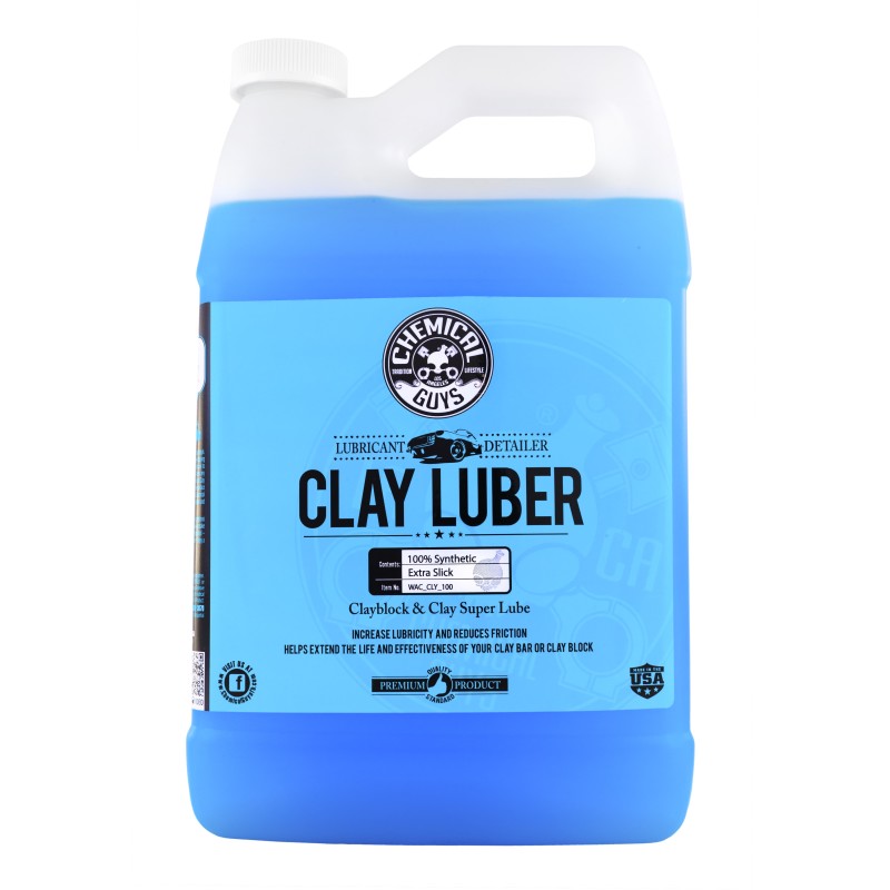 Lubricante y detallador sintético Clay Luber de Chemical Guys, 1 galón (P4)
