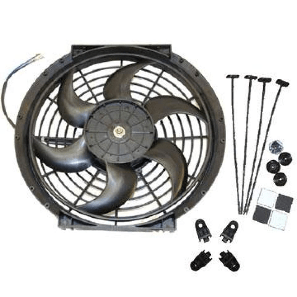 ETS Slim Radiator Fan (Evo 4-9) - JD Customs U.S.A