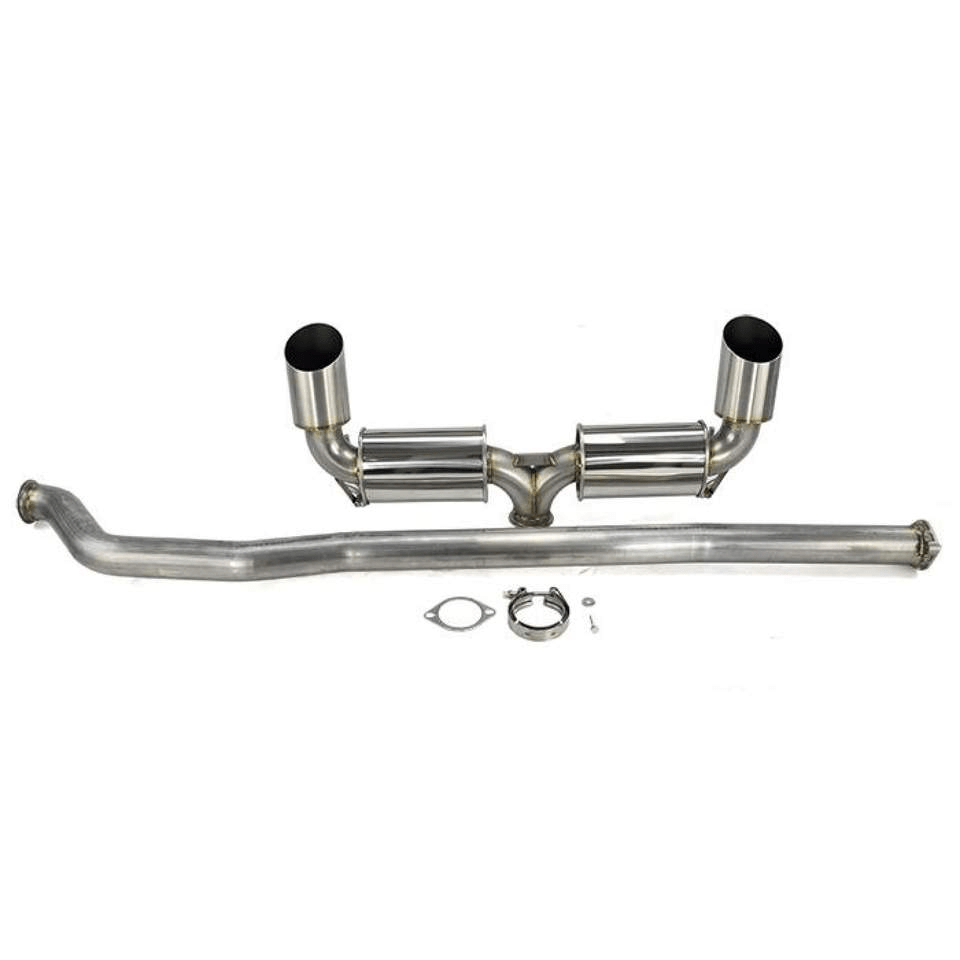 ETS V3 Dual Muffler Exhaust System (Evo X) - JD Customs U.S.A