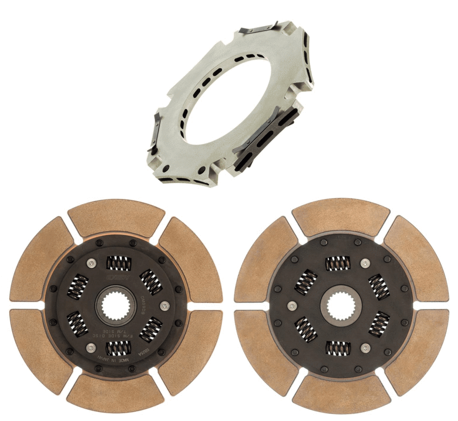 Exedy Twin - Plate Replacement Clutch Discs (Evo X) - Exedy