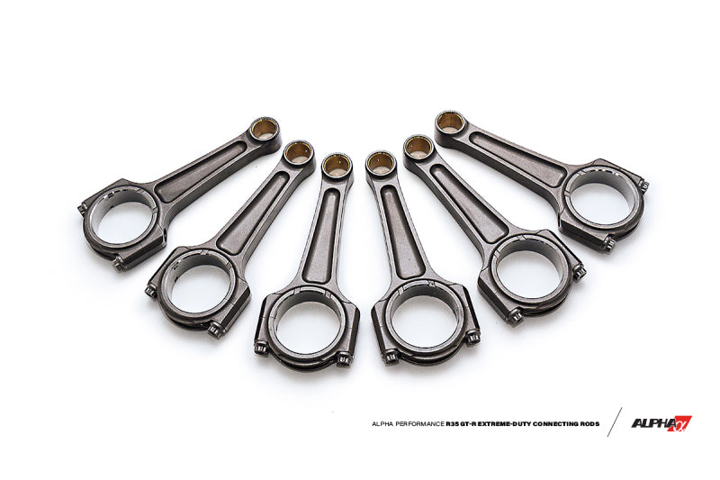 AMS Performance Alpha Extreme Duty I-Beam Connecting Rods - Set of 6 (09+ Nissan GT-R R35)
