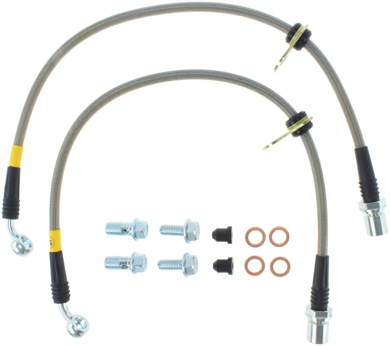 StopTech Stainless Steel Front Brake lines (MK4 Supra)