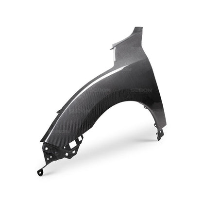 Seibon OEM - Style Carbon Fiber Fender (16 - 21 Honda Civic) - Seibon