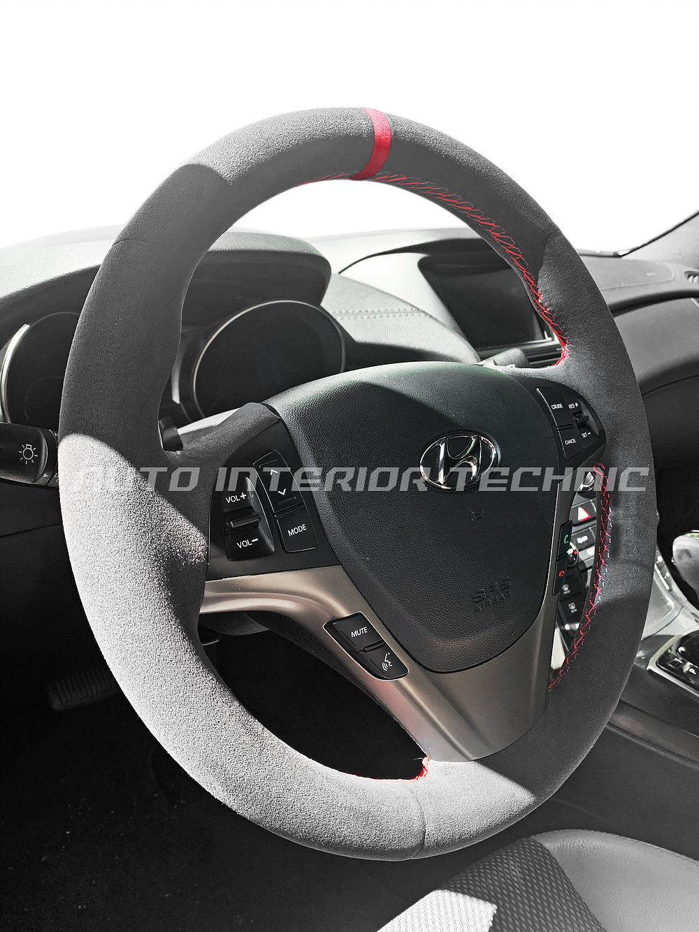 Auto Interior Technic Steering Wheel Wrap (Genesis Coupe 09-13)