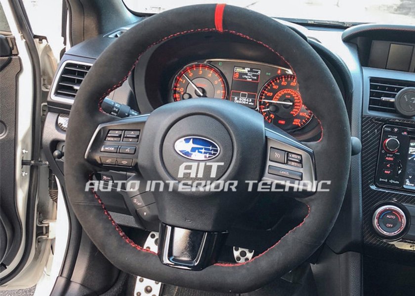 Envoltura para volante técnica interior de automóvil (15-20 WRX/STI)