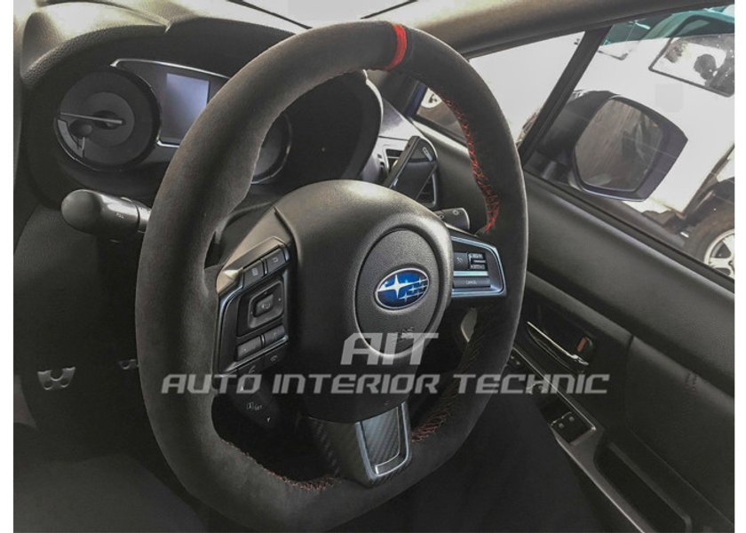 Envoltura para volante técnica interior de automóvil (15-20 WRX/STI)
