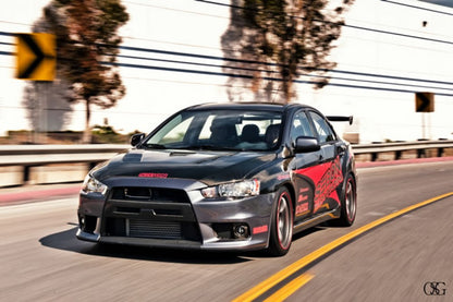 Seibon Carbon Fiber Wide Fenders (Evo X)