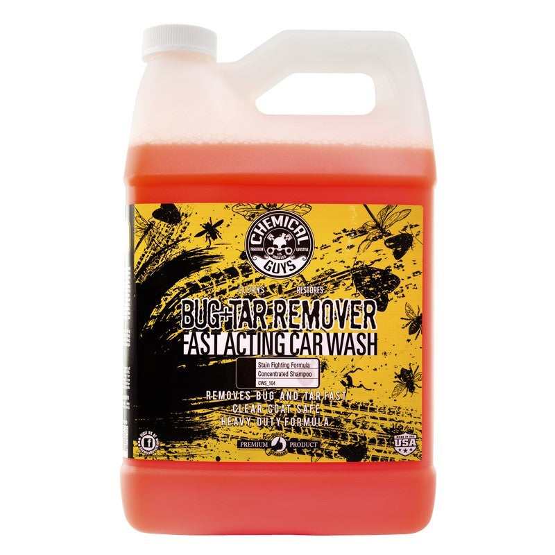 Champú para lavado de autos resistente contra insectos y alquitrán de Chemical Guys, 1 galón (P4)