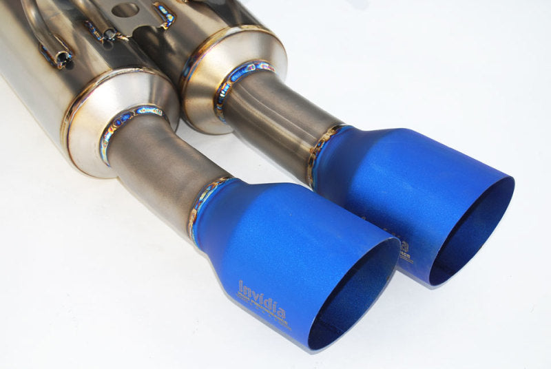 Invidia Gemini 80mm Full Titanium Quad 101mm Tip Cat-Back Exhaust (2015+ WRX/STi)