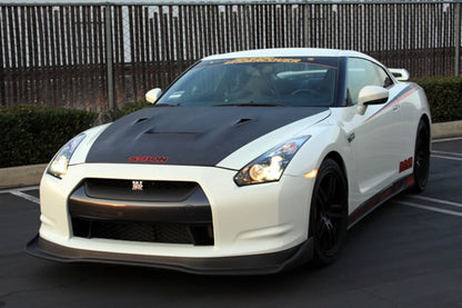 Seibon SS-Style Carbon Fiber Front Lip (09-11 GT-R) - JD Customs U.S.A