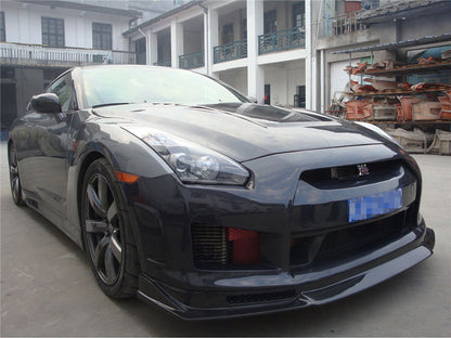 JDC LP Style Carbon Fiber Front Lip (2008-2011 Nissan GT-R) - JD Customs U.S.A