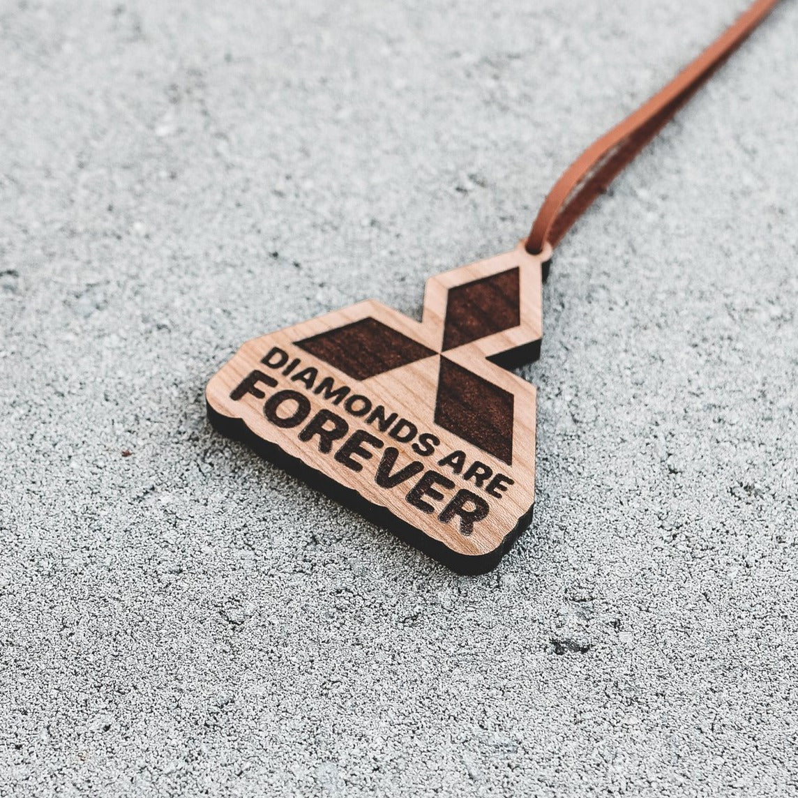 Frshslabs Re - Scentable Wooden Air Freshener (Diamonds Are Forever) - Frshslabs