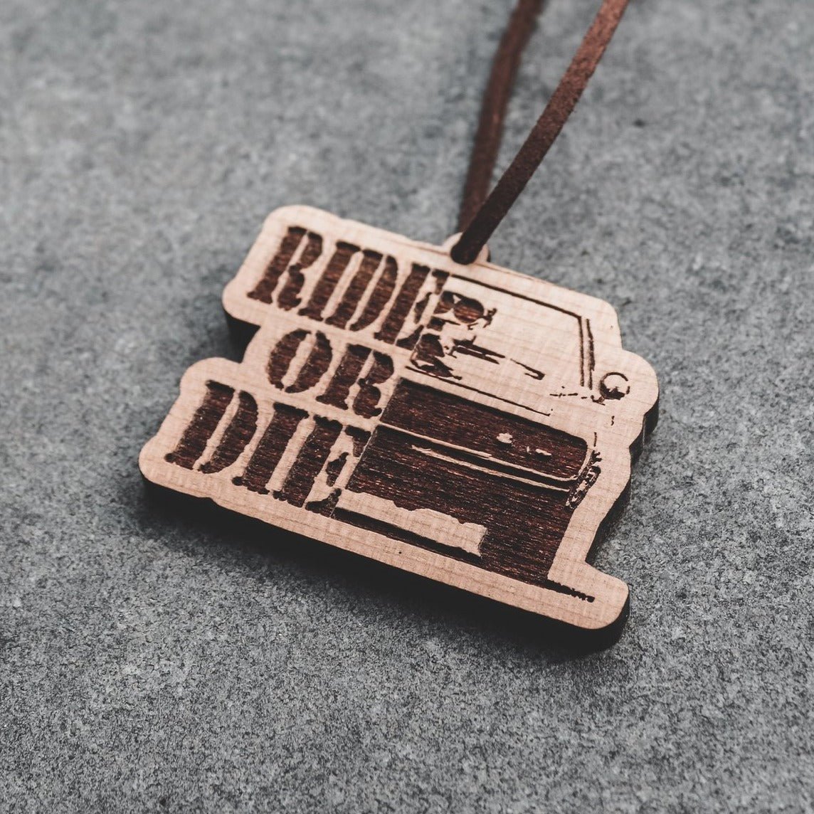 Frshslabs Re - Scentable Wooden Air Freshener (Ride or Die) - Frshslabs