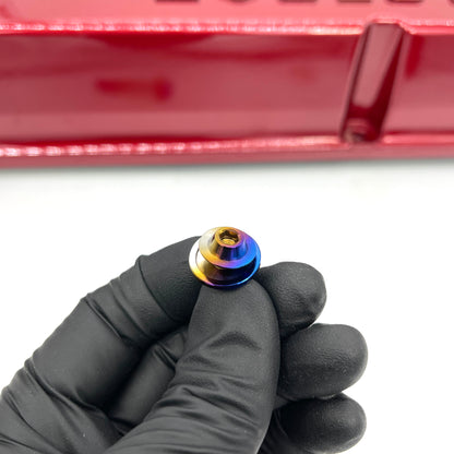JDC Titanium Flush-Fit Bolt/Washer Kit (M6x1.0)