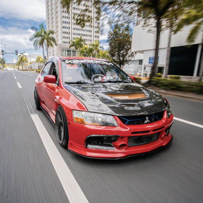 Rexpeed Carbon Fiber Bumper Ducts (Evo 9)