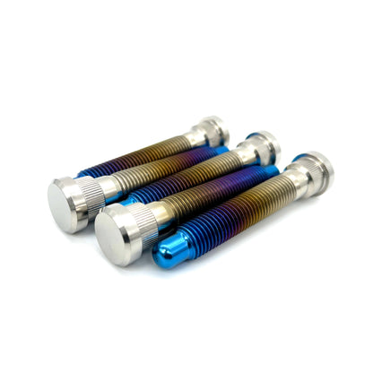 JDC Titanium M12x1.25 Extended Wheel Studs (Multiple Applications) - JD Customs U.S.A