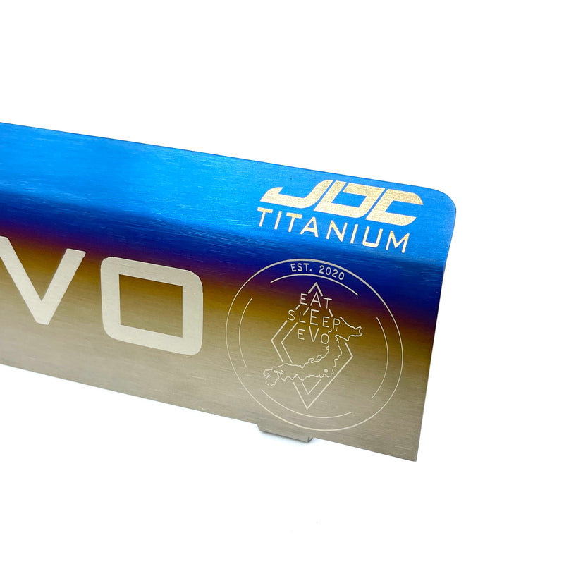 JDC Titanium Valve Cover Heat Shield (Evo 4-9)