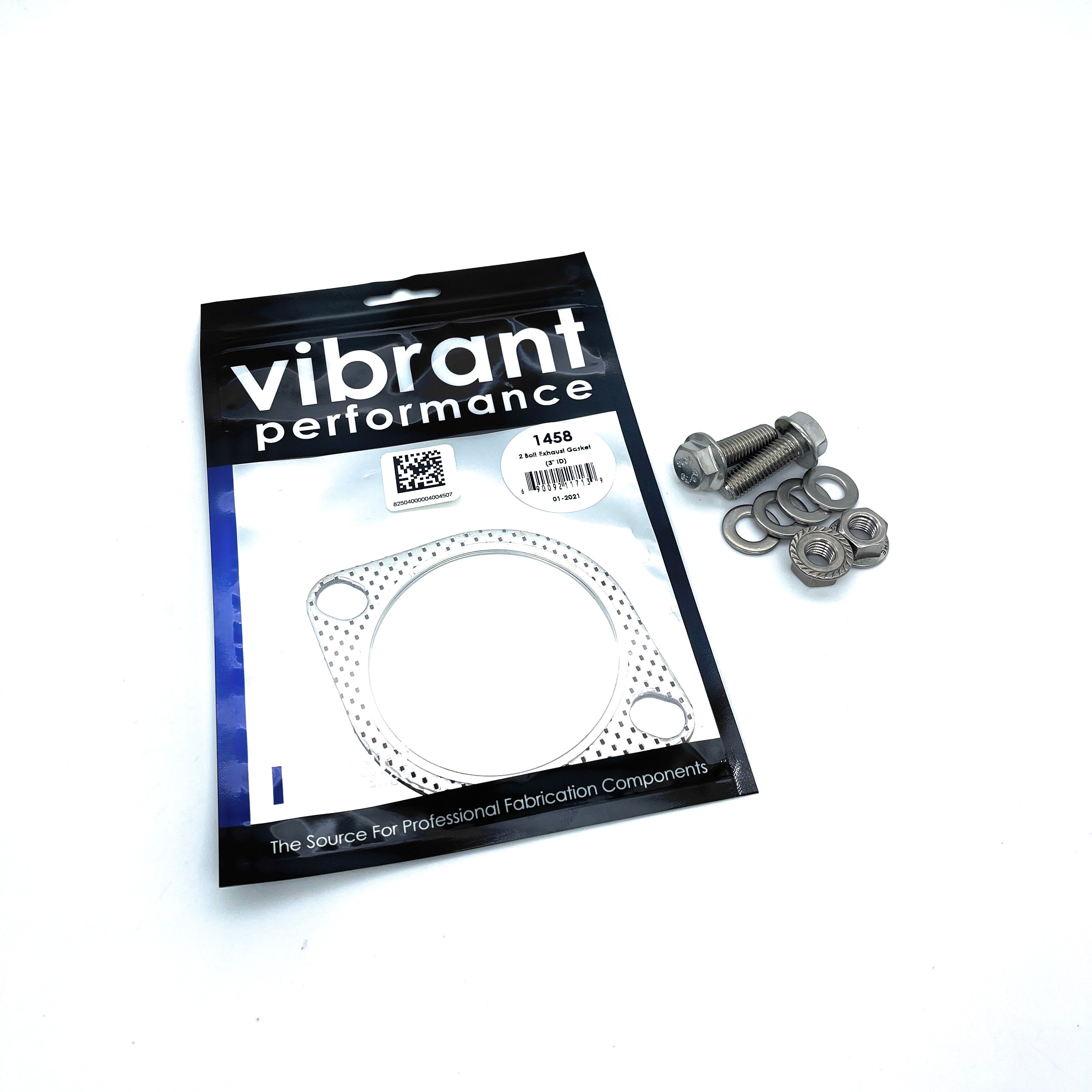 Stainless Steel Exhaust Hardware and Gasket Kit (Universal)