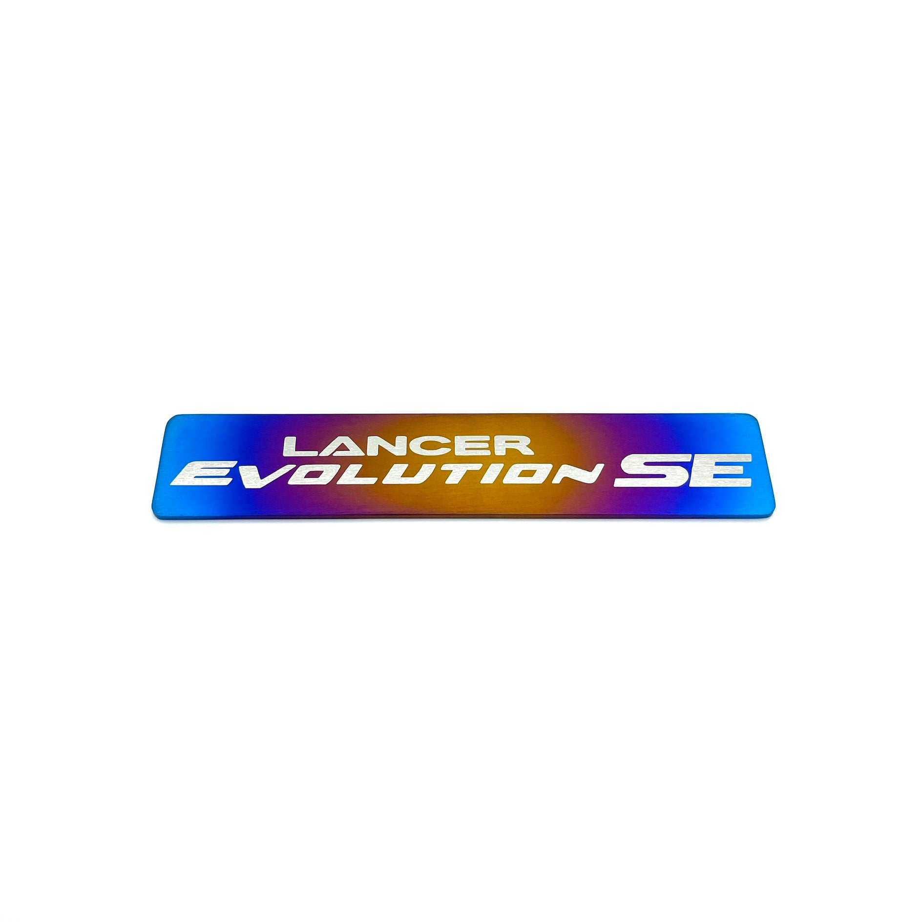 JDC Titanium Shifter Console Badge (Evo 7/8/9/Universal)