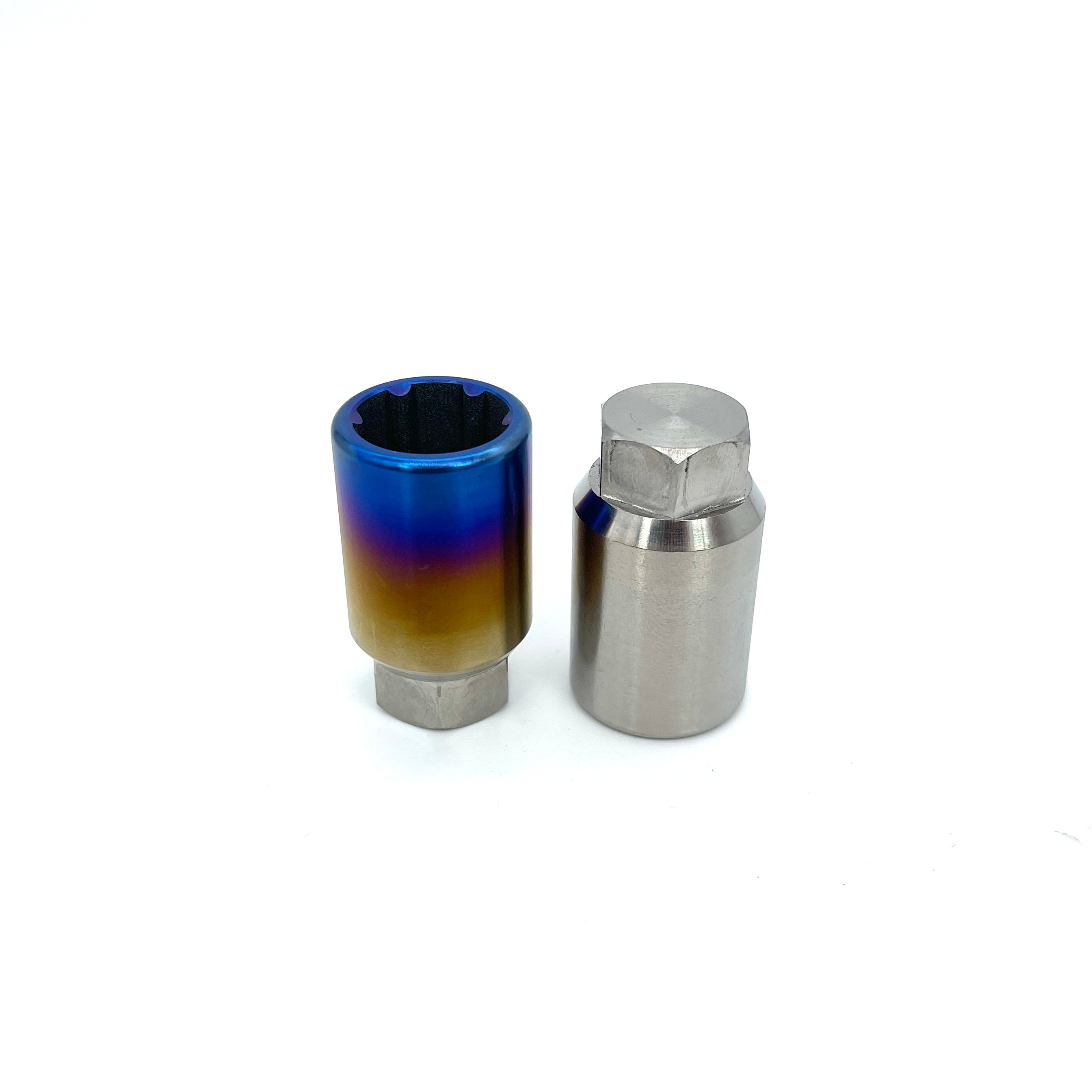 JDC Titanium Open-End Lug Nuts M12x1.25mm (Universal)