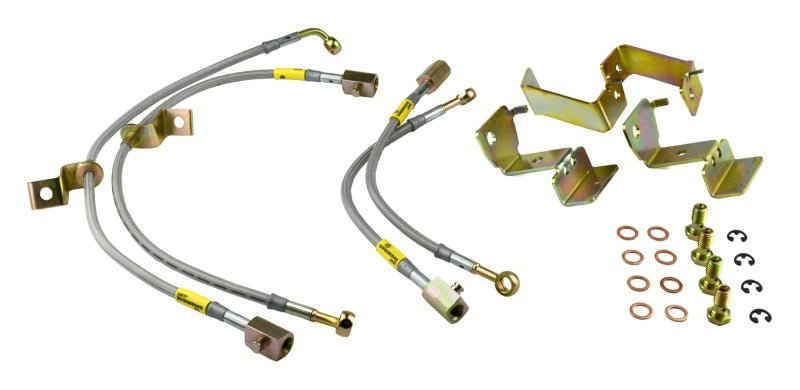 Goodridge w/ ABS Brake Lines (05 - 12 Ford Mustang) - Goodridge