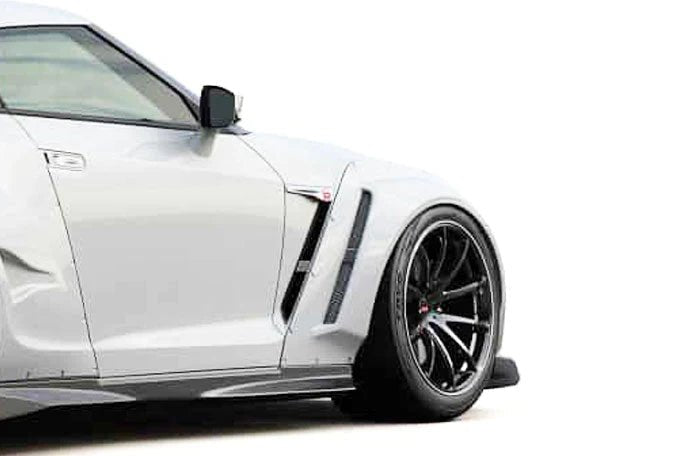 GReddy GRacer Front Over - Fender Set 2017+ Nissan GTR R35 - GReddy