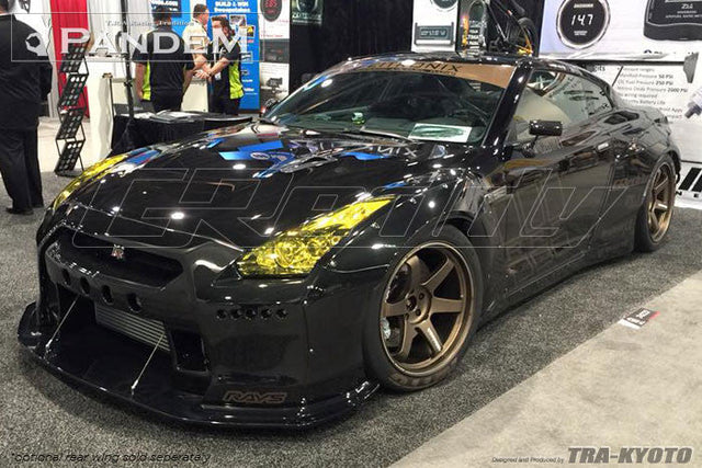 Guardabarros traseros GReddy Pandem Wide Body V2 (Nissan GT-R R35)