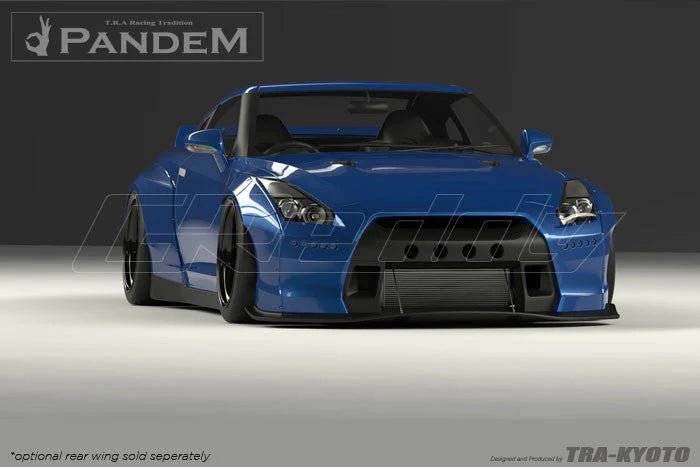 GReddy Pandem Front Lip Dry Carbon (09+ Nissan GT - R R35) - GReddy